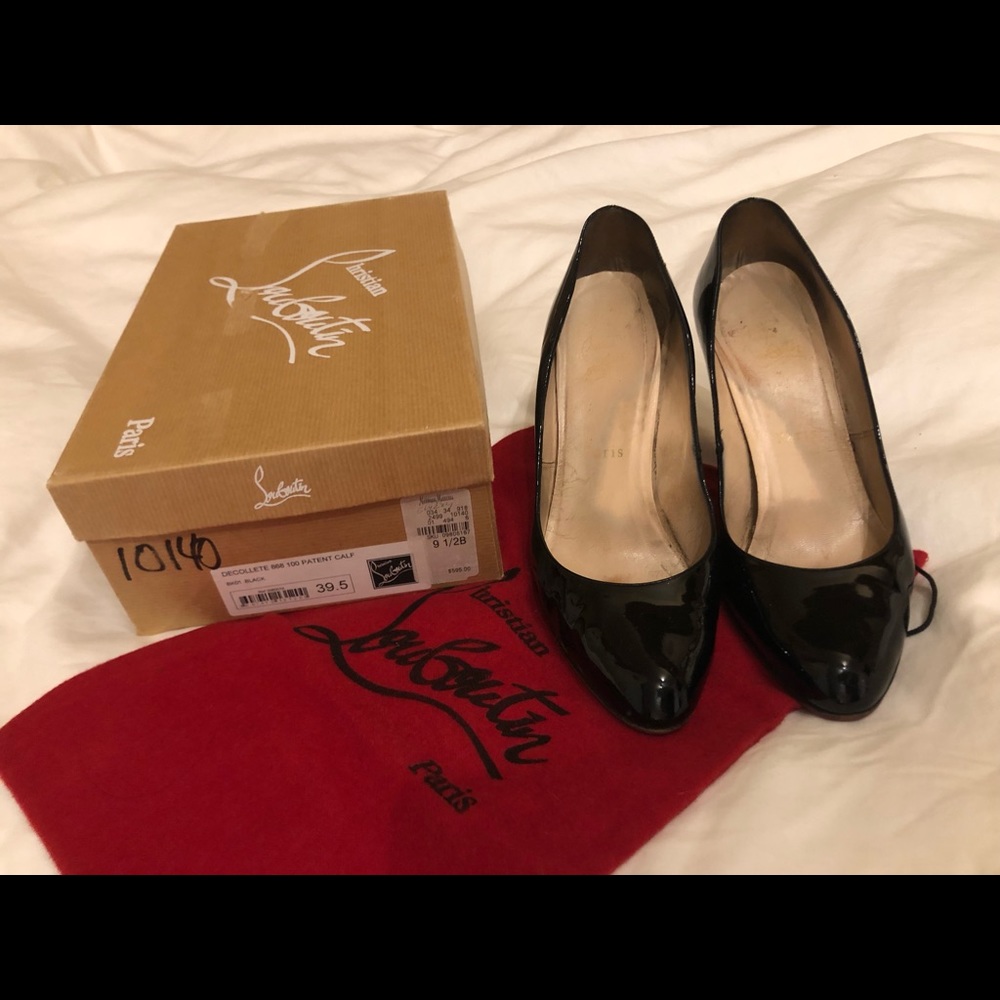 Christian Louboutin Decollette 868 100 Sz 9.5